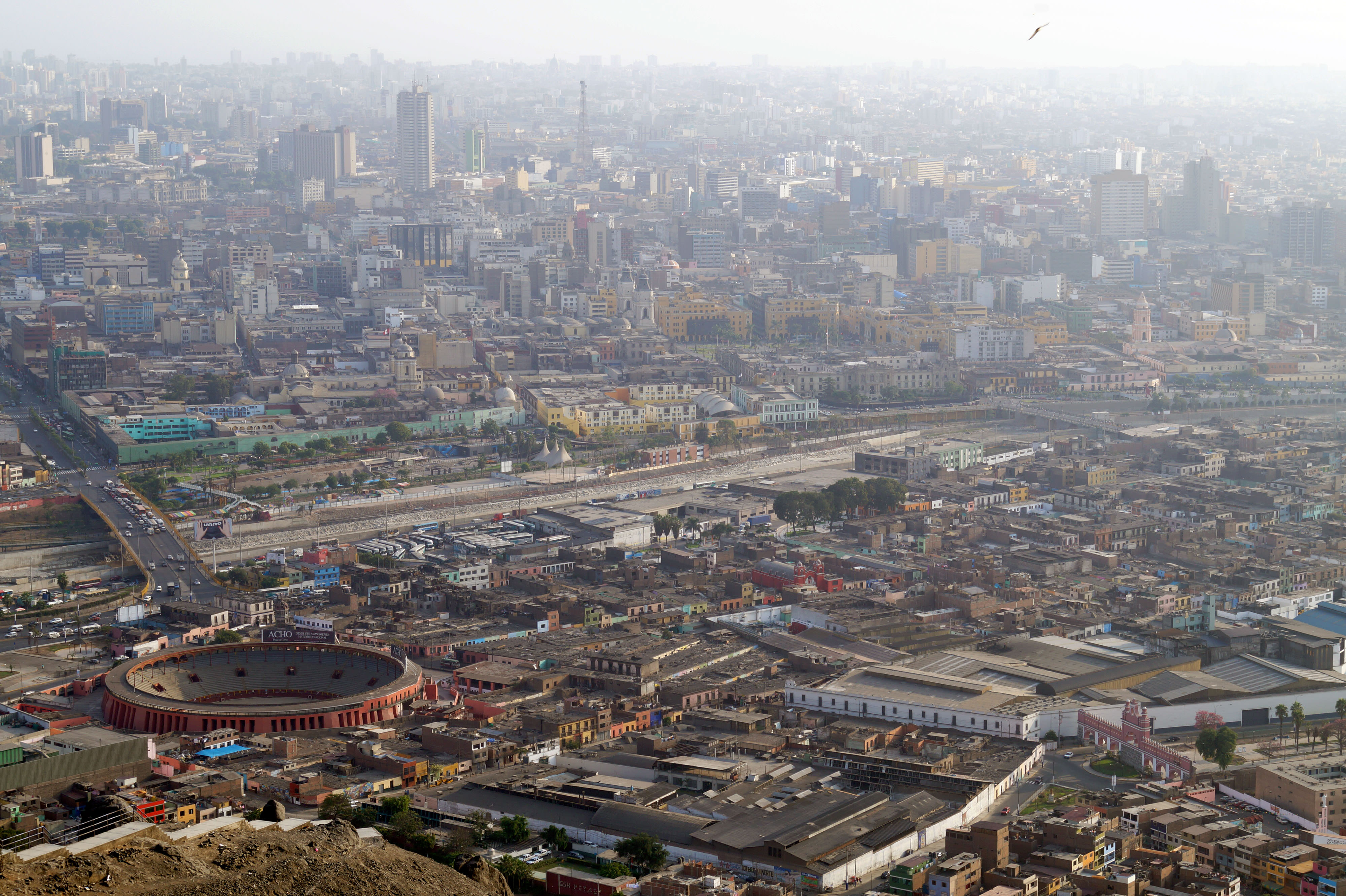  View of downtown Lima, Peru