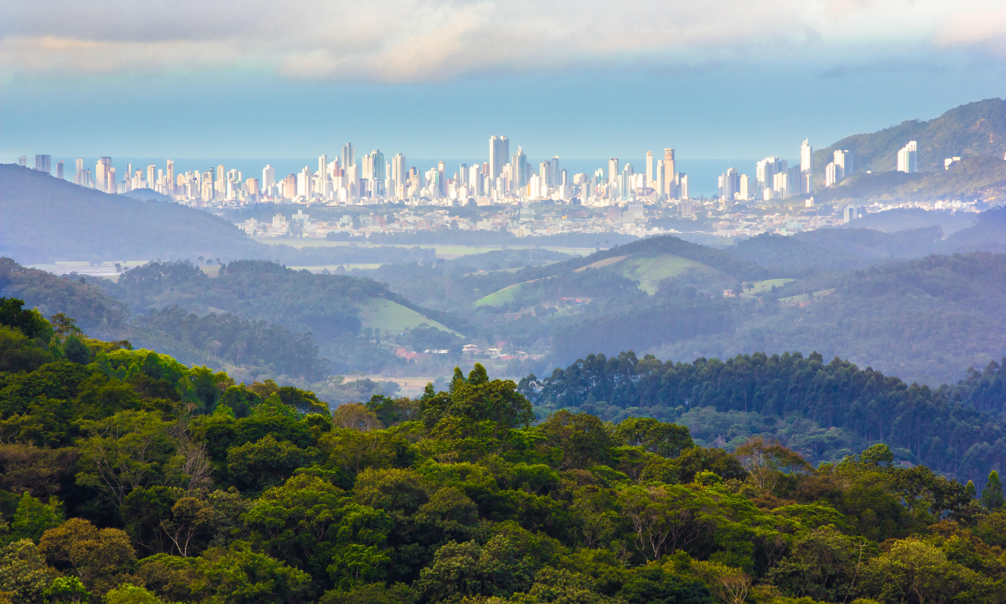 vista de Camboriú