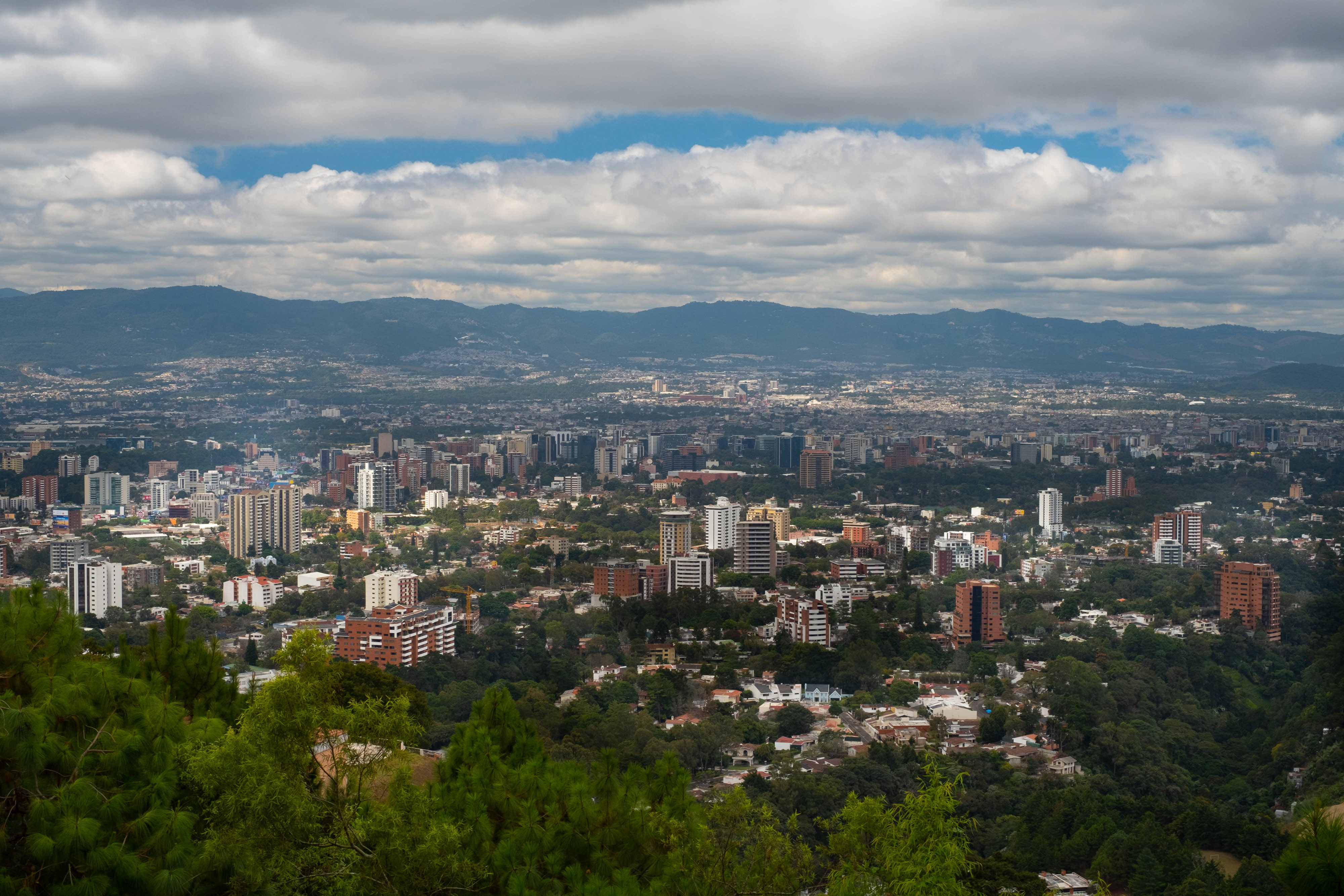 vista da ciudade Guatemala 